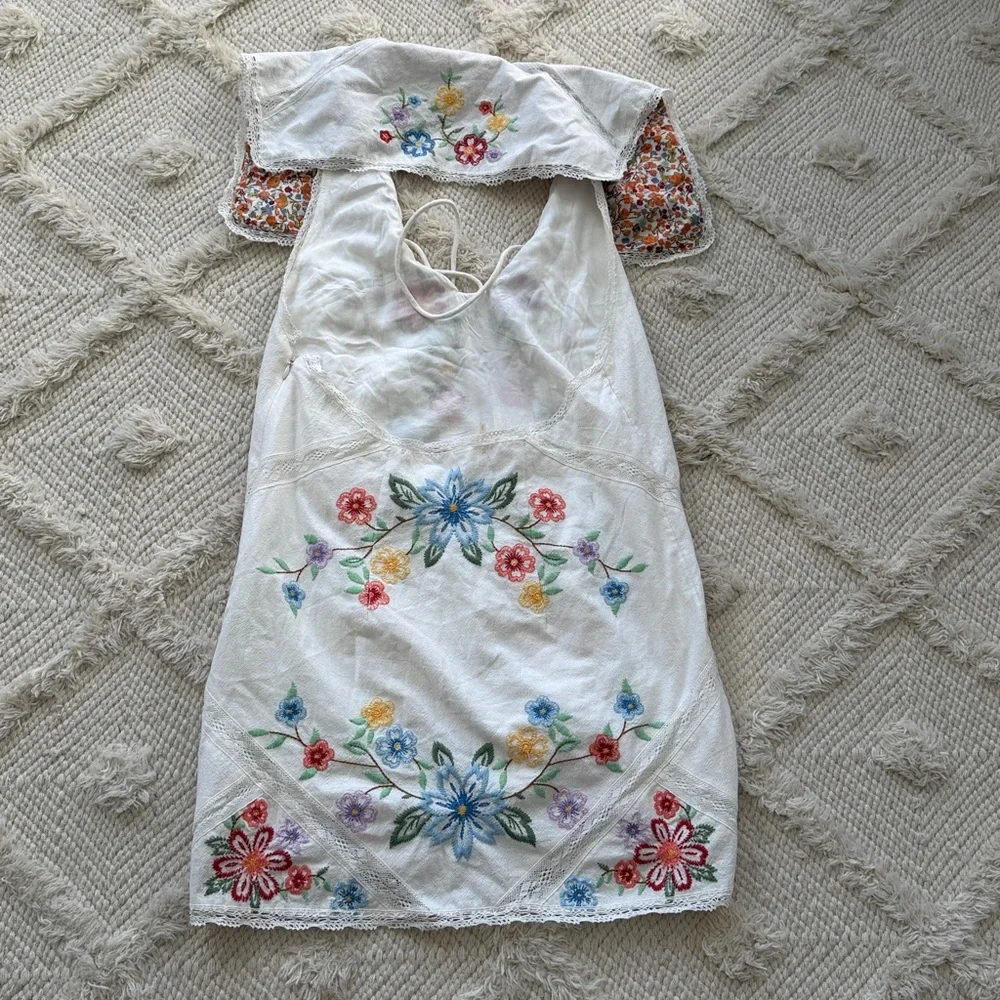 Free People Willow Embroidered Mini Dress - Picture 7 of 7